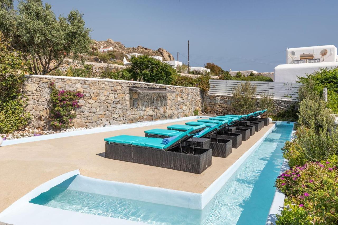 Mykonian Breeze Apartment Ano Mera Exterior foto