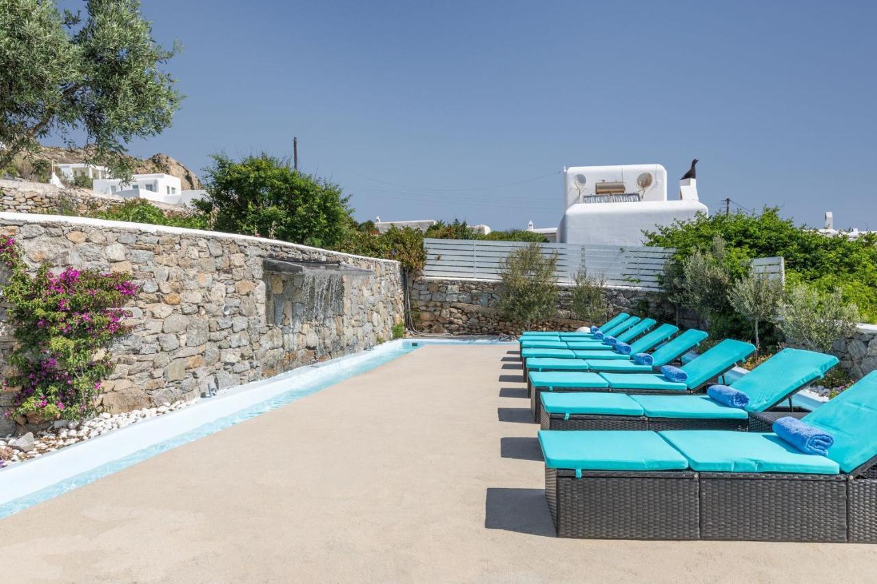 Mykonian Breeze Apartment Ano Mera Exterior foto