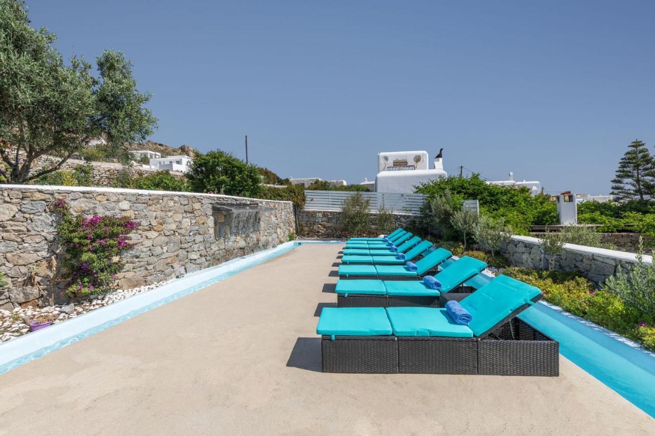 Mykonian Breeze Apartment Ano Mera Exterior foto