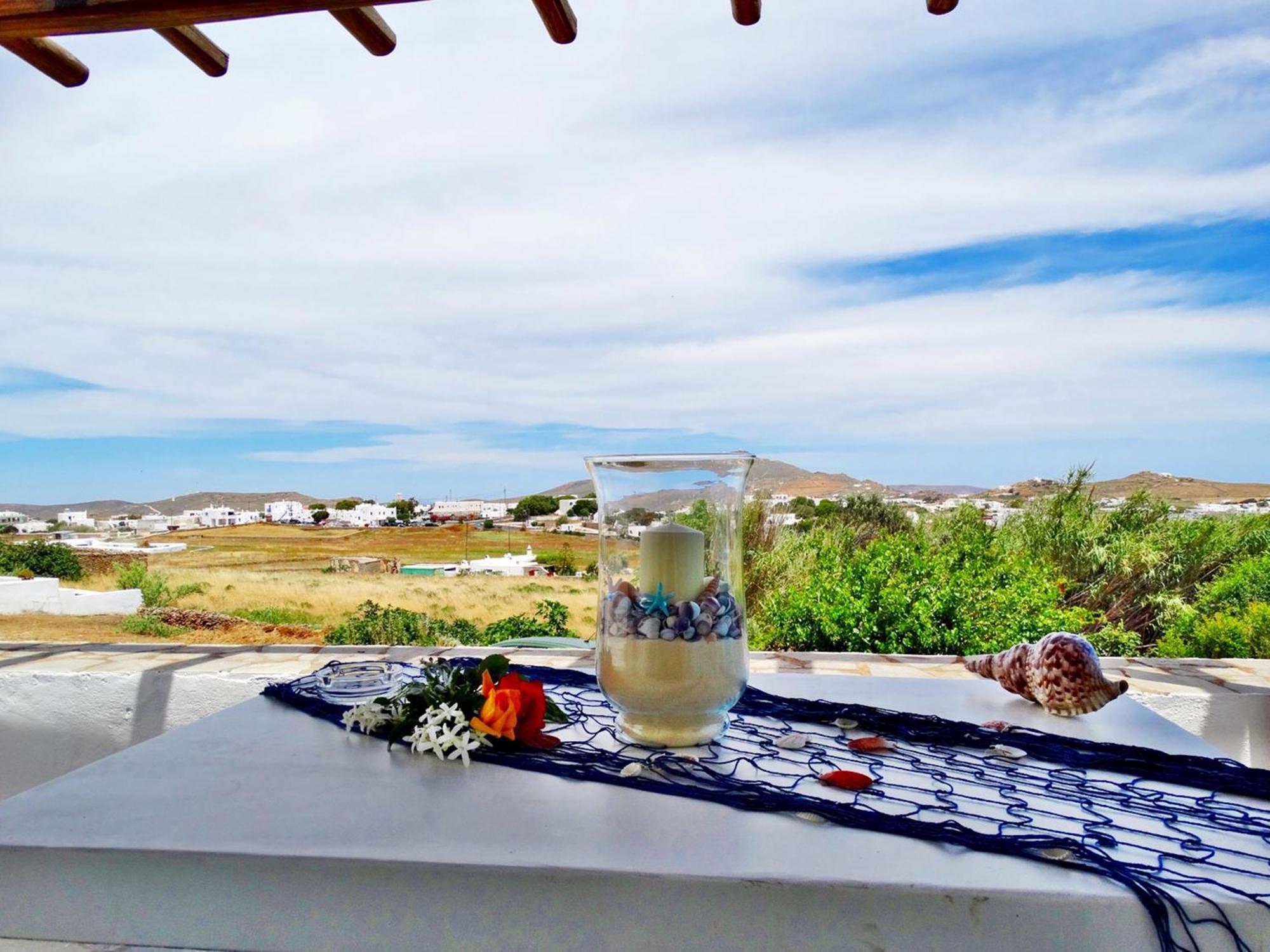 Mykonian Breeze Apartment Ano Mera Exterior foto