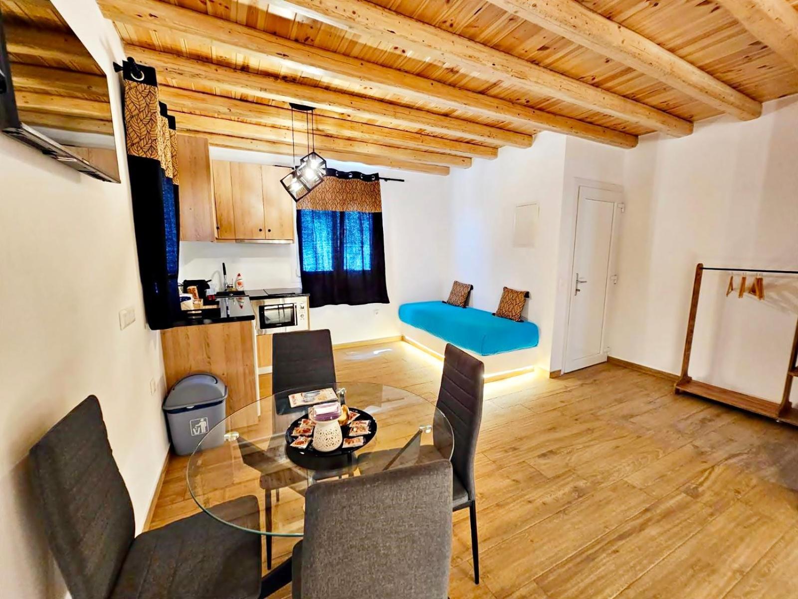 Mykonian Breeze Apartment Ano Mera Exterior foto
