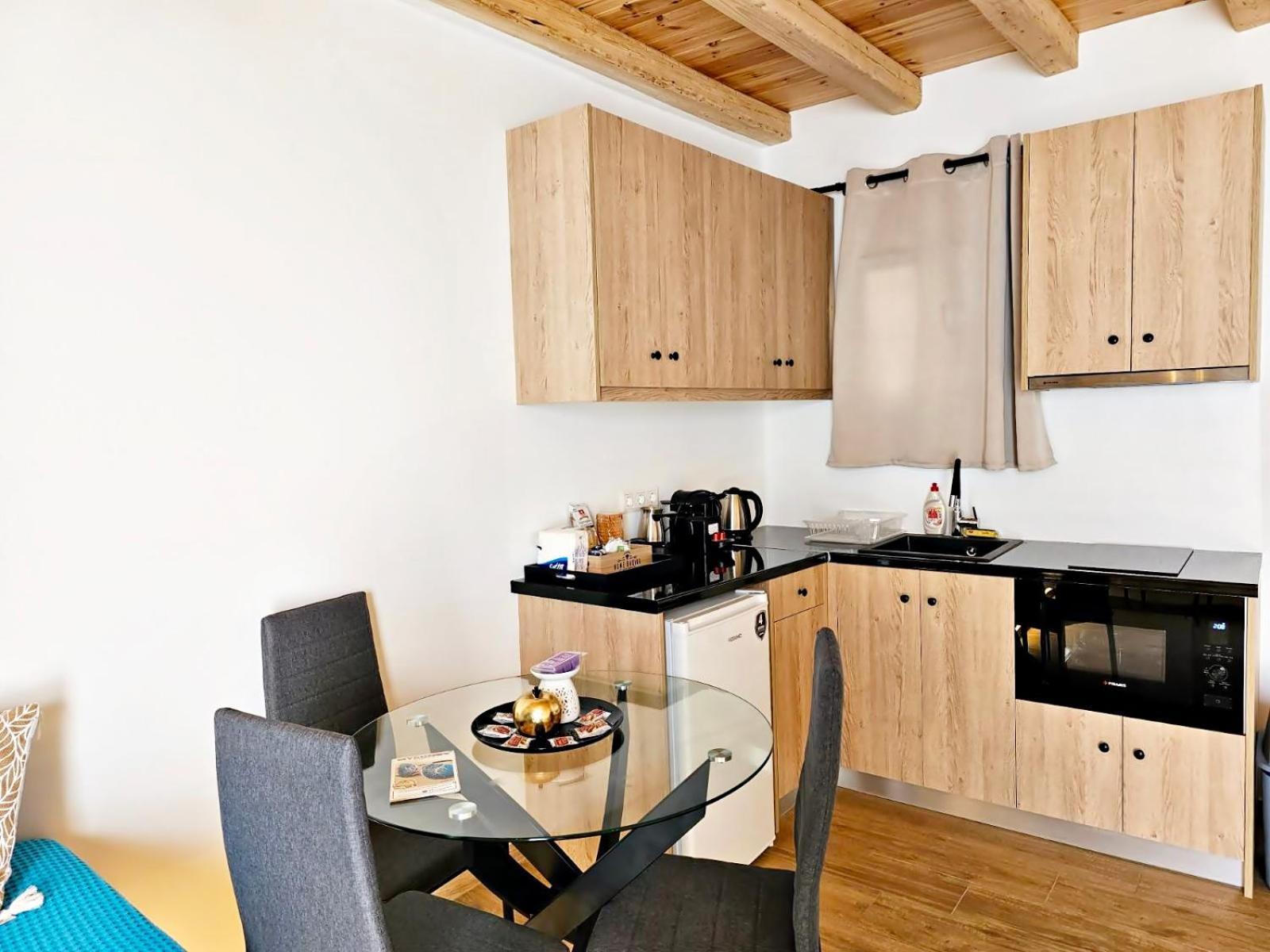 Mykonian Breeze Apartment Ano Mera Exterior foto